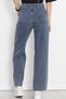 Penolope Women's High Waist Pocket Wide Leg Jean Lycra Long Palazzo Pants Jeans Women Blue - 18695 - 7
