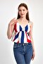 Striped Crop with Adjustable Strap - 2