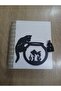 Cat Jar Book-Shaped Gift Money Box Savings Bank Wooden Mdf - 3