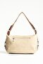 Women's Cream-Tan Multi-Compartment Shoulder and Crossbody Bag - 5