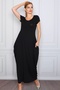 Baby Arm Pocketed Baggy Dress