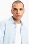 Natural Linen Blue Men's Shirt - 2