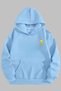 Unisex Hoodie Oversize Long Sleeve Tweety Printed Hooded Sweatshirt Oversize Cotton - 3