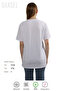 Women's V-Neck Short Sleeve Basic Summer White T-Shirt - 6