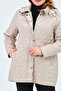 Plaid Quilted, Large Size Quilted, Water Resistant Coat, Transitional Coats, - 4