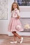 Girls' Tulle Graduation-Evening Dress with Bolero - 2