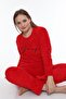 Wellsoft Thick Winter Fleece Women's Pajama Set - 4