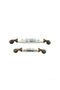 Porcelain Metal Furniture Handle Handle -Cabinet Drawer Kitchen Door Handle Handle- Ruby96Mm-Stk3094 - 4