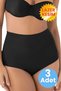 Women's Laser Cut Slimming and Lifting Slip Panties Corset Set of 3