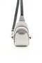White - A.Grey Honeycomb Women's Body Bag Sp959
