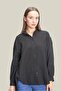 The Pery Black Regular Fit Linen Shirt - 3