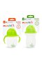 Click-Lock Spout Drinking Cup with Straw 6 Months+ 207 ml Green and 12 Months+ 296 ml Green - 4