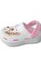 Women's Beige - Ecru Stone Cros Slippers Sandals Beach Pool Hospital Nurse Orthopedic Slippers - 4