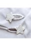 Baby girl star hair clip white - 2