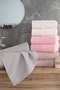 Sıla 8-Piece Boxed 50x90cm Cotton Towel Set | Towel | Towel & Towel Set | Dowry | Hand & Face Towel - 2