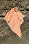Orange Kilim Peshtamal - Quality Cotton Peshtamal That Does Not Fade Its Colors - 2