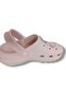 Women's Slippers with Stone Emojis, Sandals with High Soles - 6
