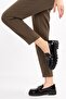 Women's Black Patent Genuine Leather Loafer