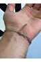 Mirror Men's Thin Women's Chain Bracelet Stainless Steel Unisex Non-Tarnish Color-Tossing - 3