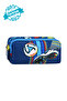 Licensed Black-Blue Astronaut Patterned 2-Pocket Pencil Case - 2