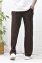 Men's Full Lycra Relaxed Fit Baggy Trousers with Elastic Waist - 5