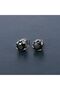 Zircon Stone Vintage Nail Model Stainless & Tarnish-Resistant 316L Steel Unisex Earrings - 2