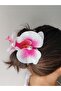 Aloha Orchid Flower Patterned - Elegant Summer Peg Buckle - 5