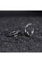 Claw Design Gothic Ring Snap-on Men's 316l Steel Men's Earrings - 3