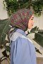وشاح قطني ناعم بنمط البوصلة - 3