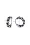 Special Design Gothic Hoop Stainless&Tarnish Resistant 316L Steel Unisex Earrings - 4