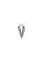 Mini Triangle Spike Small High Polishing Stainless & Tarnish Resistant 316L Steel Unisex Earrings - Small Size - 2