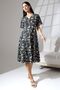 WOMEN'S SUMMER SHORT SLEEVE COTTON COMBED DRESS LYCAPAS - 7
