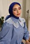 وشاح قطني ناعم بنمط البوصلة - 2