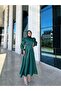 PETROL GREEN BELLA TESETURE EVENING DRESS - 3