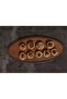 Oval Natural Wooden Cheese and Presentation Plate, Meat Presentation, Fish Plate - 2