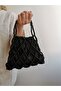Diamond Patterned Pearl Bag - Pearl Bag Pearl Bead Bag - Evening Dress Bag - Invitation Bag - 4
