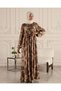 Skirt Volved Raglan Sleeve Viscose Fabric Hijab Dress Prayer Dress