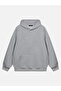 Women's Lucky Printed Hooded Fleece Oversize Sweatshirt - 2