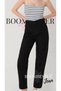 Women's High Waist Mom Jean Double Needle Premium Quality Relaxed Fit Denim Pants - 3