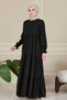 Medina Silk Skirt Layered Hijab Dress Mother's Dress Prayer Dress Stylish and Elegant Hijab Dress - 2