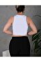Halter Yaka Fitilli Crop Atlet - 5