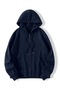 2-Piece Zippered Hooded Oversize Sweatshirt - 2