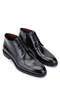 Men's Genuine Leather Black Classic Boots - 2