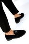 Black Suede Women's Casual Shoes 18338 - 4
