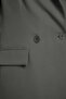 Anthracite Lined Double Breasted Blazer Jacket Twoss20Ce0059 - 5