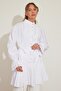 White Pleated Shirt