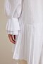 White Pleated Shirt - 7