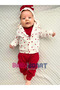 Byrbby Mickey Patterned Cardigan 3-Piece Girls' Set Byrnew - 2
