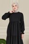 Medina Silk Skirt Layered Hijab Dress Mother's Dress Prayer Dress Stylish and Elegant Hijab Dress - 6