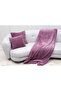 Wellsoft Ribbed Throw Pillow Cover, Purple - 3